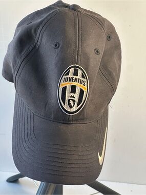 Nike Juventus FC Black Adjustable Soccer Hat
